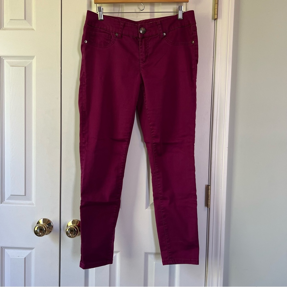 Seven7 Rich Burgundy Trousers